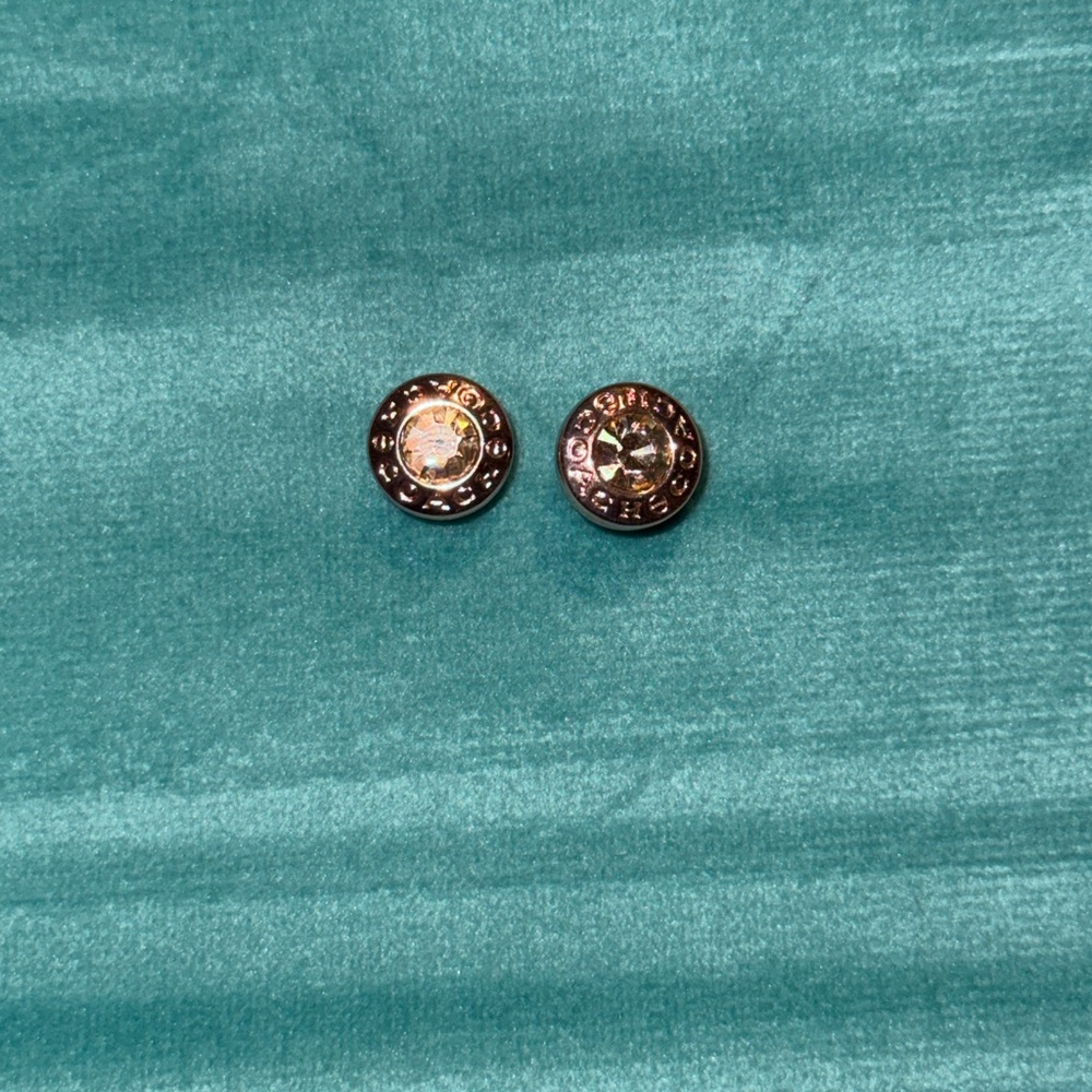 Coach Rose Gold Stud Earrings
